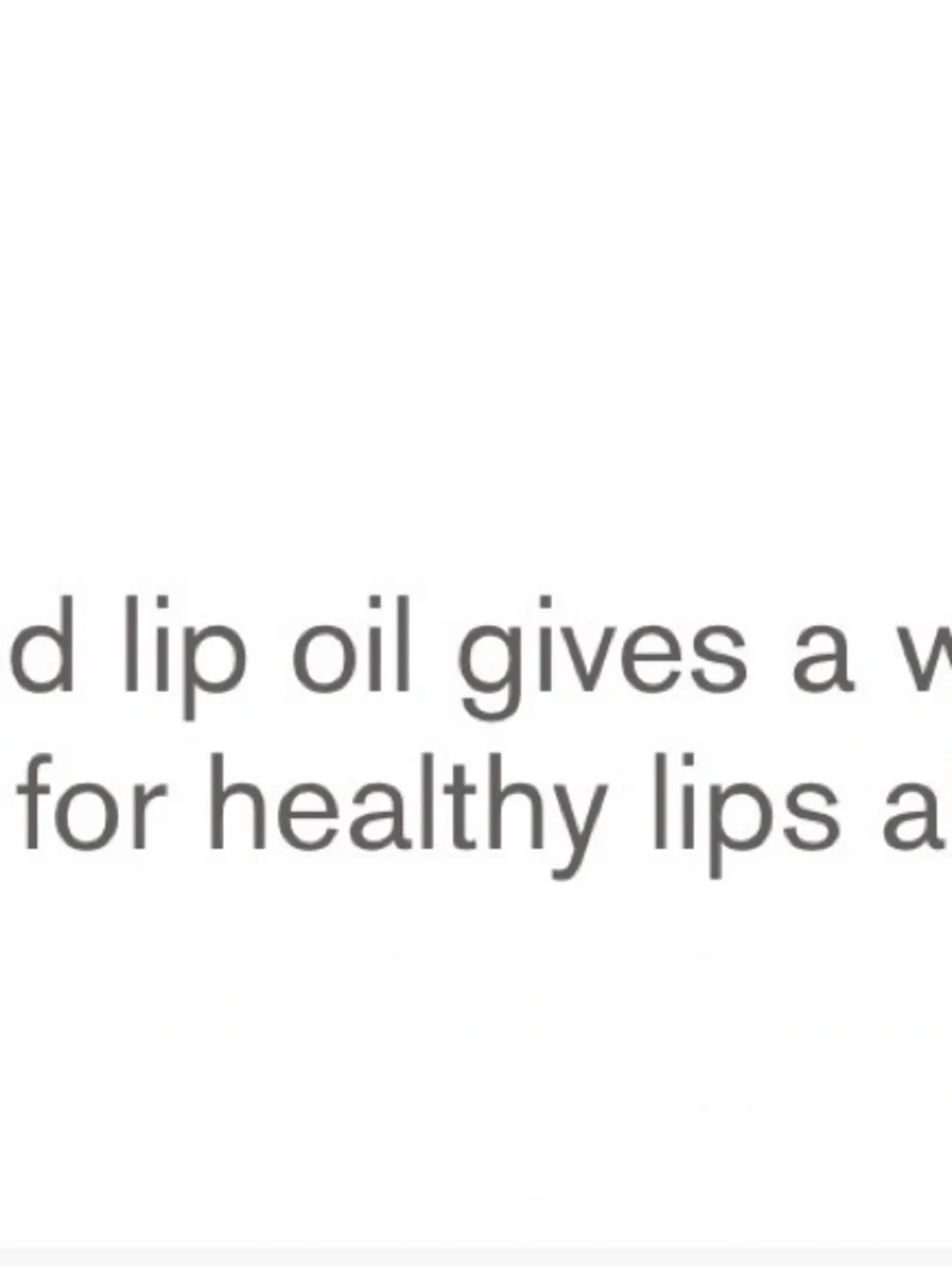 Merit lightweight lip